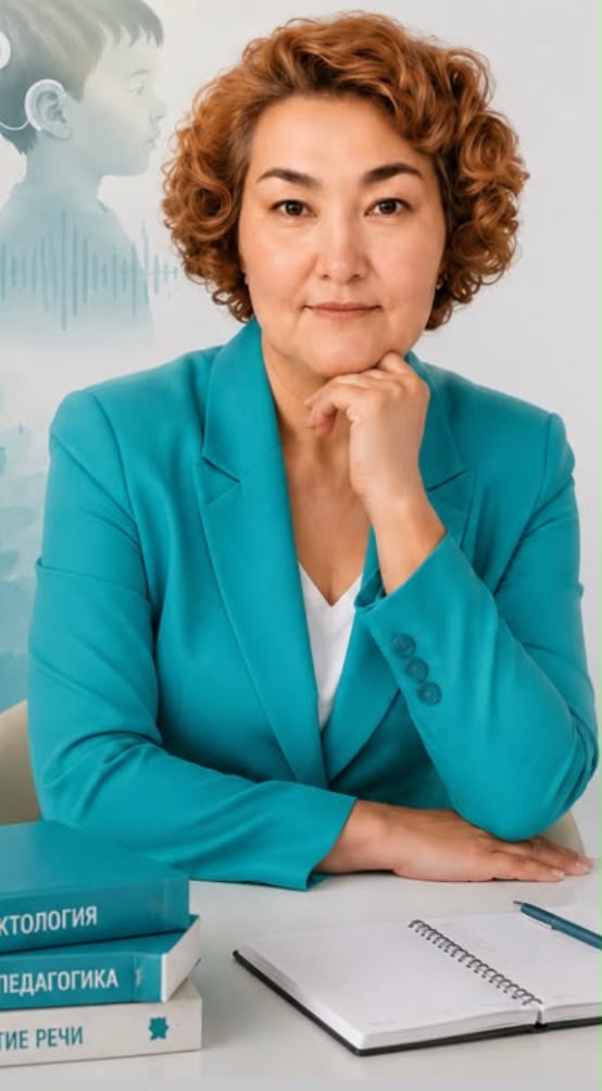 Саякова Анжела Мырзагалиевна — сурдопедагог и магистр дефектологии